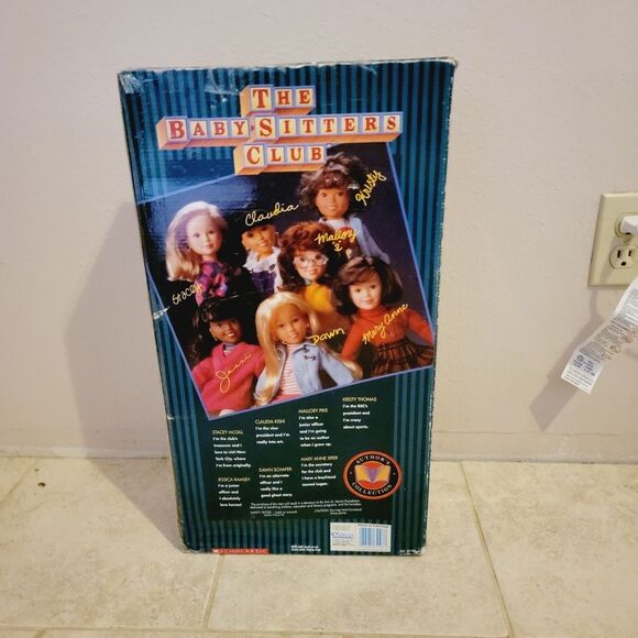 The Babysitters Club Doll Vintage Mallory 18" Kenner 1993 New in box - Picture 2 of 9